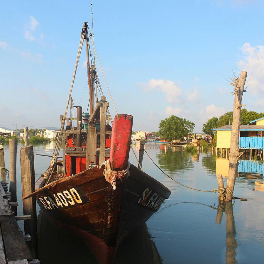 Sea Lion Pulau Ketam Bungalow Homestay Bagan Teochew Exterior foto